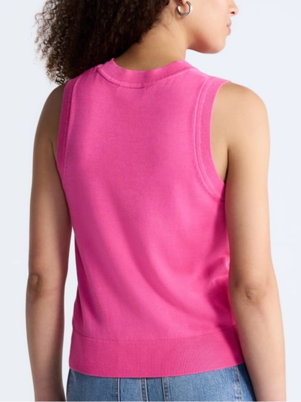 Free Assembly Graphic Sweater Shell - Picture 2 of 6